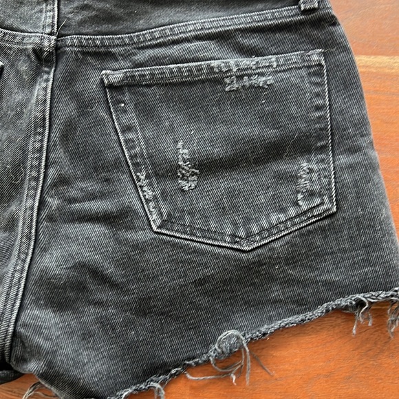 Agolde Denim Short Shorts - Picture 5 of 5